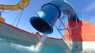 Download lagu Strange Drop Water Slide at Veneza Water Park mp3