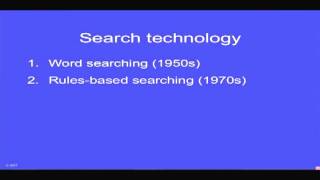 E-Discovery- Searching