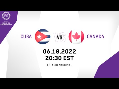 Concacaf Under-20 Championship 2022 | Cuba vs Canada