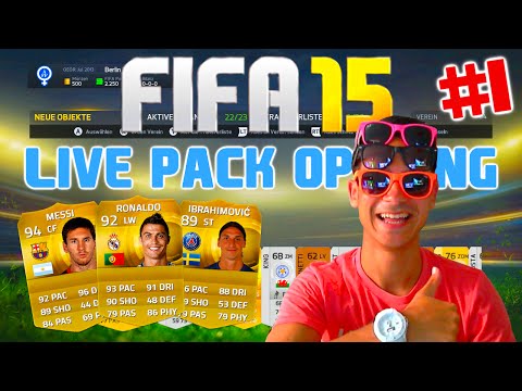 FIFA 15 Ultimate Team : Pack Opening #1 [FACECAM] - ENDLICH GEHTS LOS !! HD