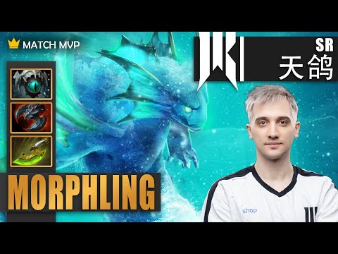 Morphling Safelane | SR.Arteezy | HE SHOULD RETIRE IF HE CAN'T WIN TI 12? | 7.34c Gameplay Highlight