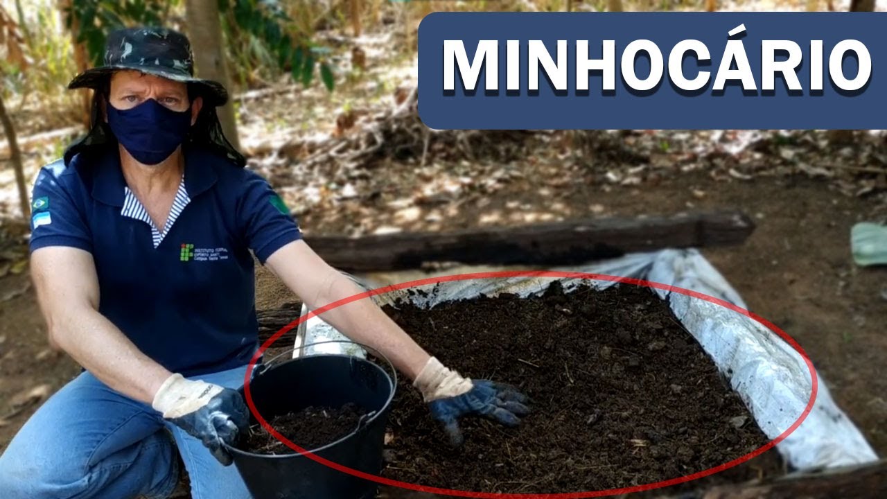 Como Fazer um Minhocário!