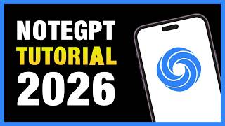NoteGPT Tutorial 2026 – The BEST AI Note-Taking Tool (Game Changer!)