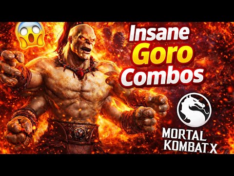 This Is What Happens When You MASTER GORO in MKX! Mortal Kombat X Online Gameplay