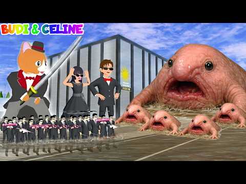 Yuta Mio Bocil Yakuza VS MONSTER IKAN TERJELEK | Yakuza Panggil Catbutler Raksasa | Sakura School