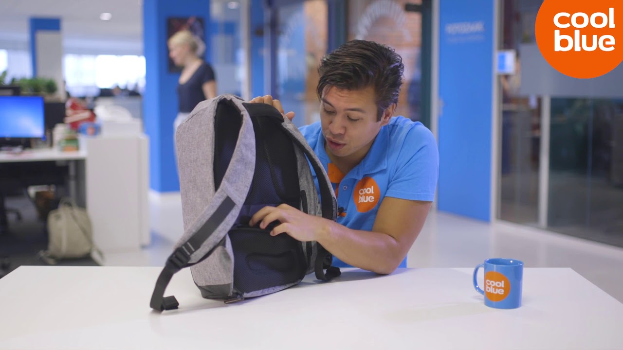 Uitgepakt door Coolblue'ers: Bobby Anti-theft Backpack.