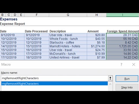 Remove x characters from right of cell using Excel VBA