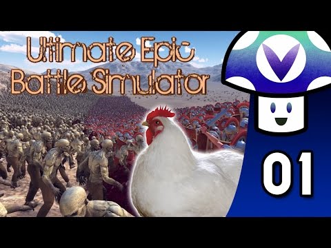 [Vinesauce] Vinny - Ultimate Epic Battle Simulator (part 1) + Art!