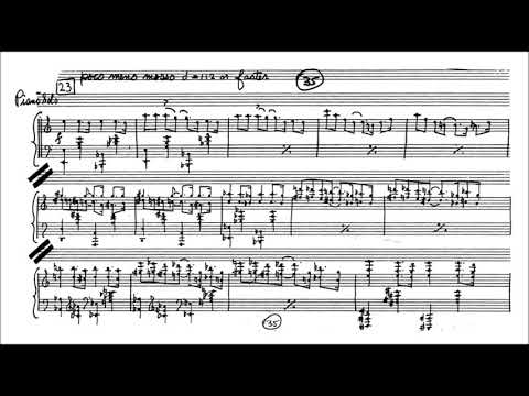 George Antheil - A Jazz Symphony, 1955 version (audio + sheet music)