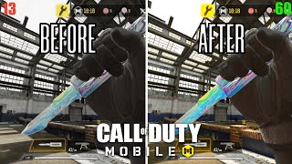 How to FIX LAG in CODM (60 FPS) | How to increase FPS in CODM | Call Of Duty: Mobile