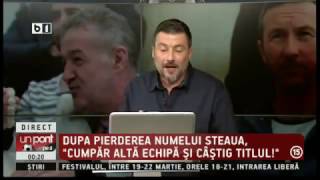 UPZ, 17.03.17: Becali, Steaua si o cota de 501! Detaliile, in videoclip!