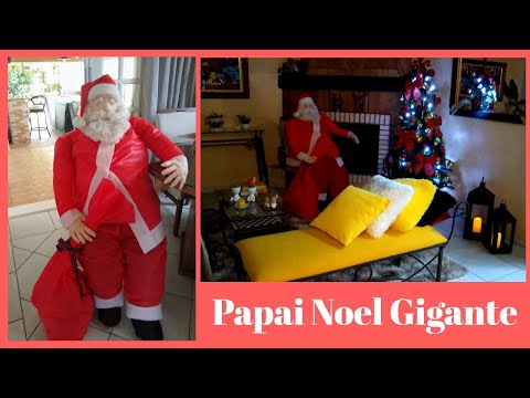 COMO FAZER PAPAI NOEL - GIGANTE - NATAL