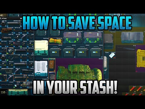 How To Have More Stash Space - Escape From Tarkov - How I Sort My Stash!