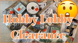HOBBY LOBBY PAPER CLEARANCE HAUL ** TIM HOLTZ ALERT!