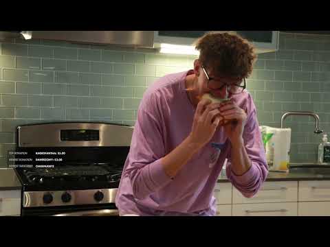 Steve's Reaction To Eating A Chip Butty For The First Time