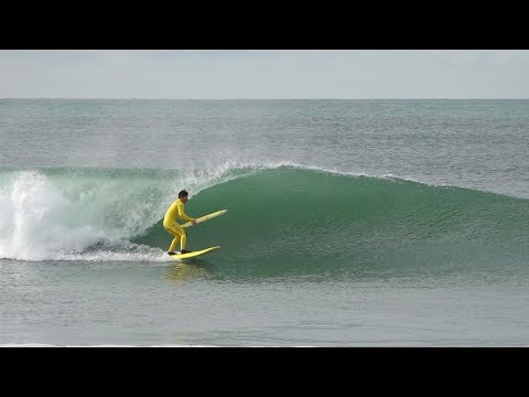 Scoring CLEAN waves at Trestles in January !!!
