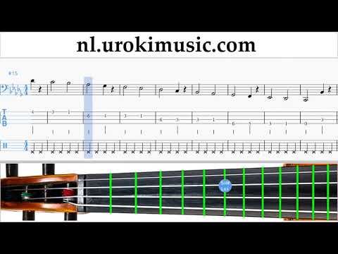 Cello Leren Spelen Ozuna - Dile Que Tu Me Quieres Tablatura Deel#1 oefeningen um-i799