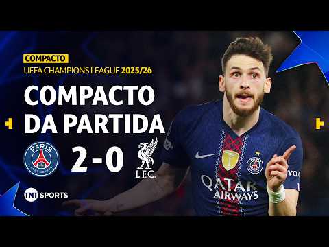 Gols e lances de PSG x Liverpool