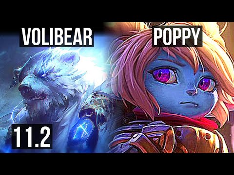 VOLIBEAR vs POPPY (TOP) | Rank 6 Voli, 9/2/13 | EUW Grandmaster | v11.2