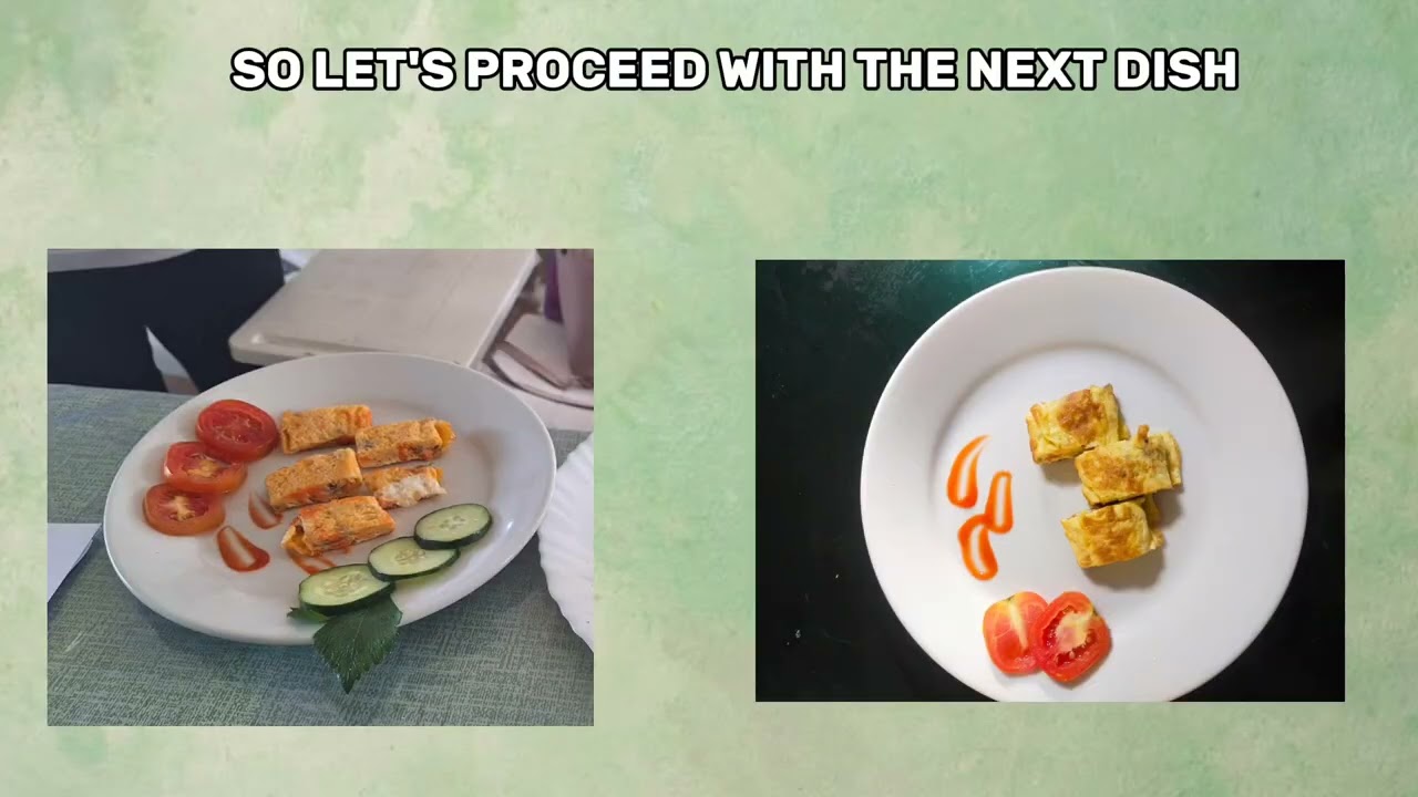 TLE 10 (COOKERY) 3 EGG DISHES PERFORMANCE TASK