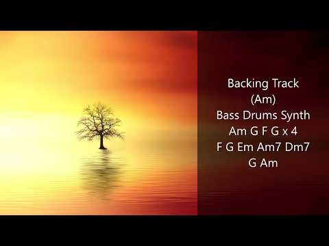 Free Backing Tracks Bass Drums Synth (Am) 1:29   88 bpm