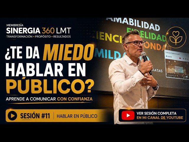 Vídeo relacionado con Hablar en Público es Fácil (Si Sabés Cómo): Superá el miedo escénico y comunica con seguridad, claridad y autenticidad