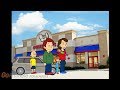 Daisy Destroys Chuck E Cheese S On Caillou S Birthday Grounded Punishment Day