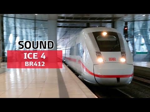 [Sound] ICE 4 | BR412/812 | Siemens | Mannheim - Basel (3.2024)