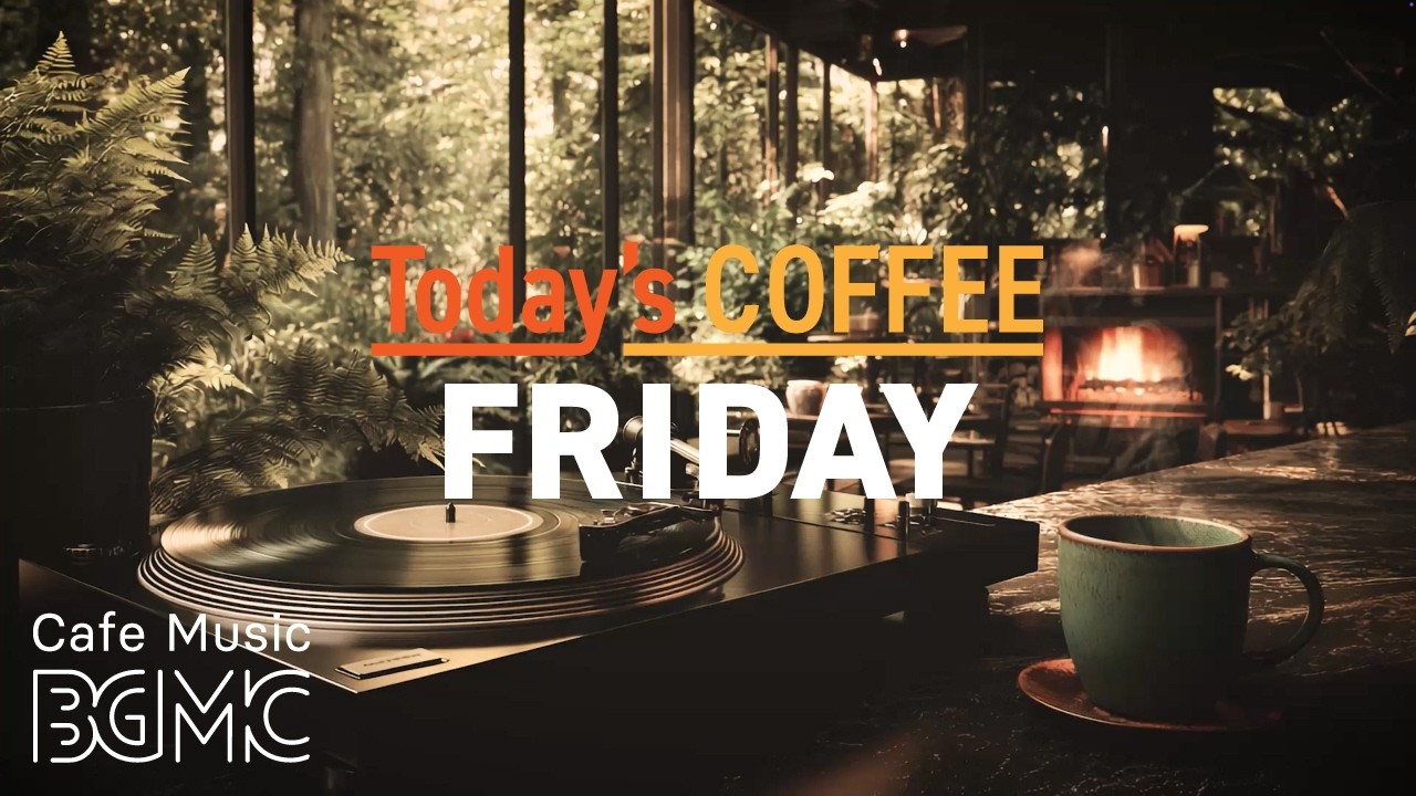 Jazz Relaxing Music - Forest Window Cafe Jazz & Bossa Nova for Friday Focus