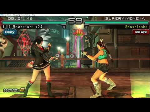 24_3 Lili Rochefort BK vs Julia - TEKKEN DARK RESURRECTION ( Uchiha x24 )