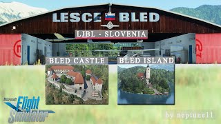 LJBL - Lesce Bled Airport, Slovenia video