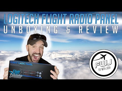 Logitech Flight Radio Panel Unboxing & Review