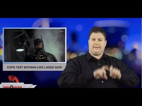 Cops test batman-like lasso gun! (ASL - 2.1.19)