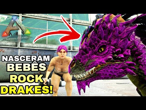 NASCERAM OS BEBÊS ROCK DRAKES  COMO CUIDAR DOS BEBÊS ROCK DRAKES ARK SURVIVAL EVOLVED