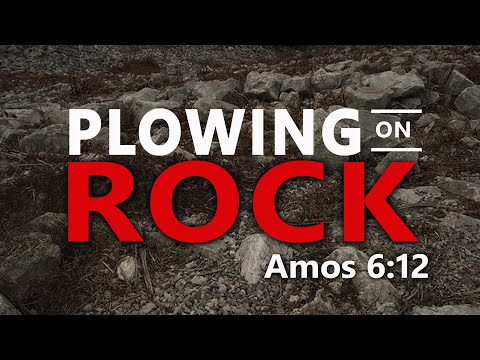 Plowing On Rock - Amos 6