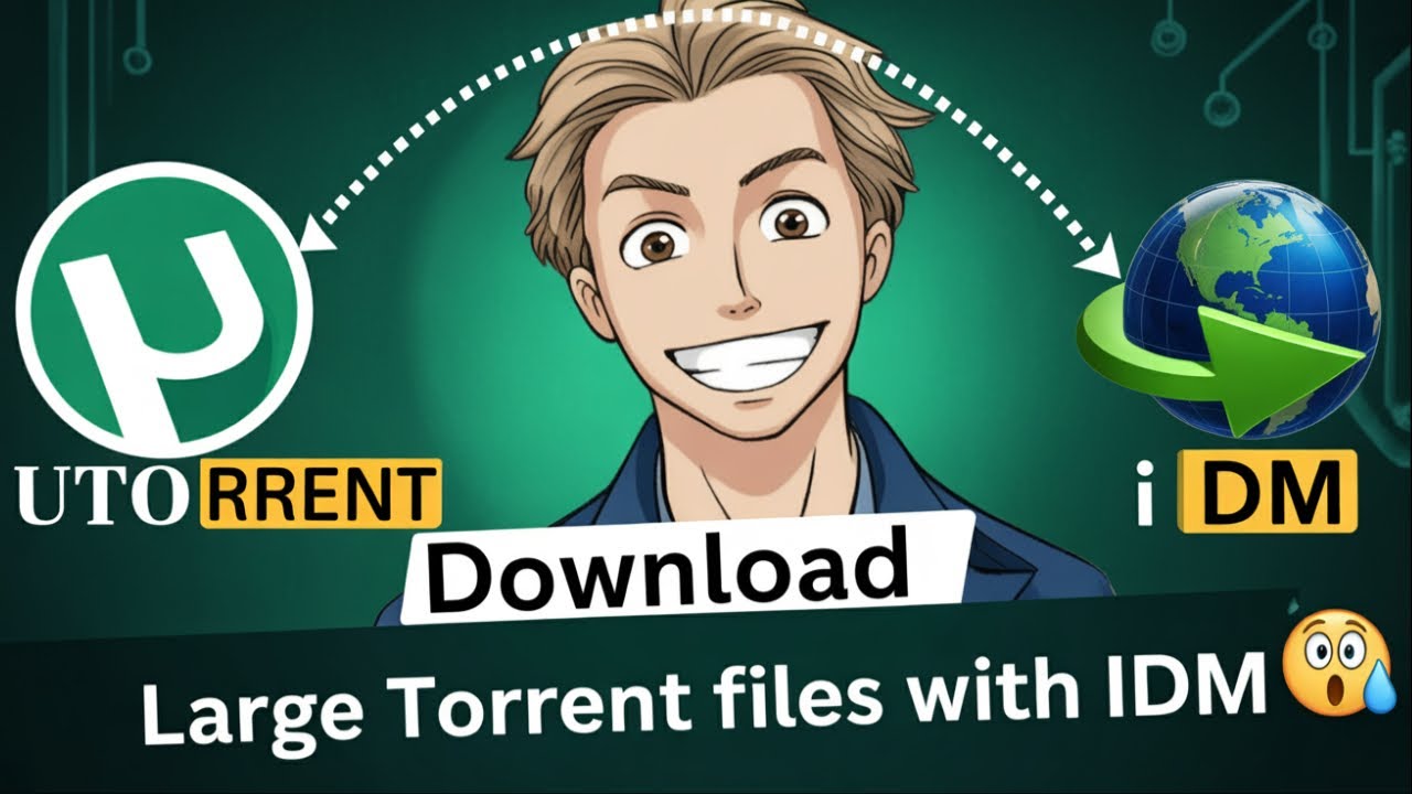 Download Torrent Files FAST with IDM  #idm #computer #tutorial #downloadmanager #windows #repair