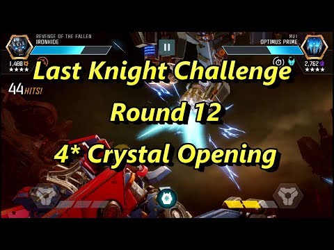 4 Star Last Knight Challenge - Round 12 - 4 Star Crystal Opening - Transformers: Forged to Fight