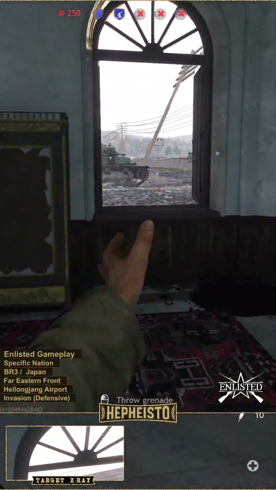 Medic eliminates Tank T-28E with Explosion Pack