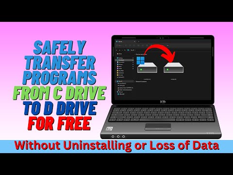 Safely Transfer Programs from C Drive to D Drive for Free