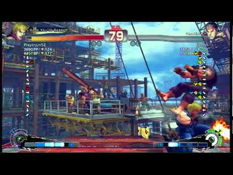 Playerjun52 (Ken) vs jyobin (Ryu)