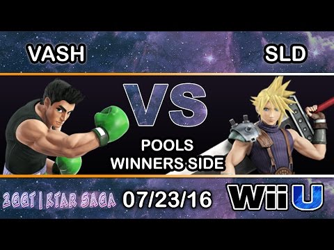 2GGT: KTAR Saga - PWRUP | Vash (Little Mac) Vs. ZL | SLD (Cloud) Pools - Smash Wii U