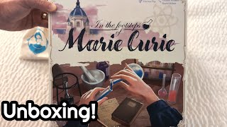 Unboxing of In The Footsteps Of Marie Curie