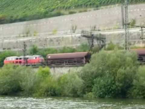 Güterzüge bei Würzburg am 12. August 09 / Teil 2