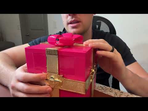 IMAGIC TOWN Pink Gift Boxes with Bows and Glitter Accents Review