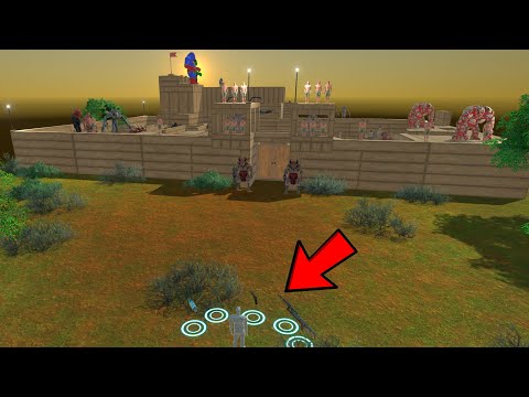 🔥FPS GET OUT OF THIS DEADLY FORTRESS - Animal Revolt Battle Simulator