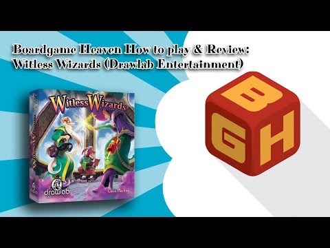 Boardgame Heaven Unboxing, How To Play & Review: Witless Wizards