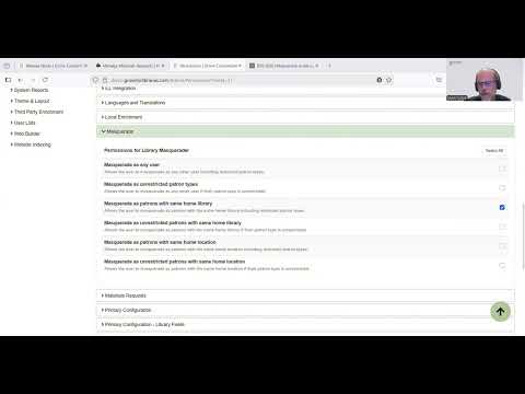 Fix for Masquerade as Unrestricted Patron Type Permission