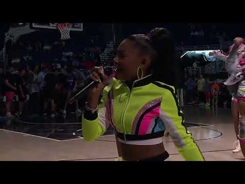 NBA performance by Jada & ED at Amway Center in Orlando Florida. Let's Get Loud, by Jennifer Lopez
