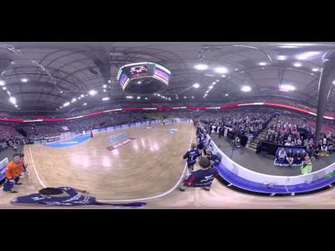 REWE Final Four: Die Entscheidung zwischen Flensburg und den Löwen im 360-Grad-Video