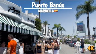 Puerto Banús, Saturday market& Old town MARBELLA Spain 2025 🇪🇸🌴 | Summer Walk Th